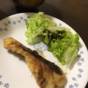 白身魚のカレーソテー